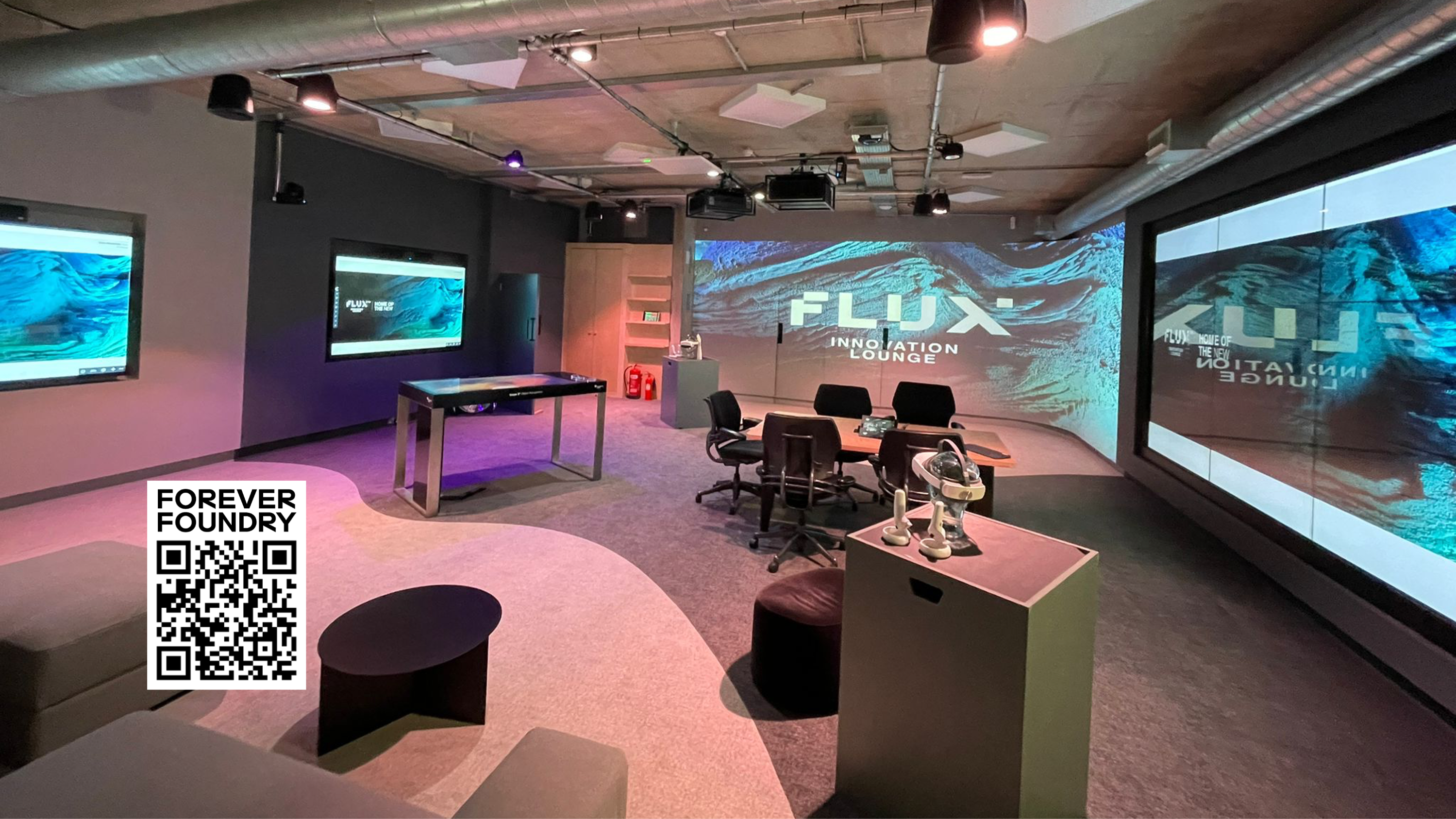 The Forever Foundry FlowRoom, a facilitated workshop space
